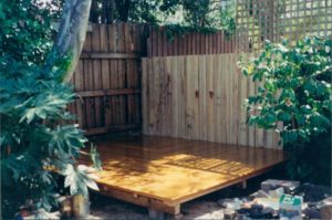 Spotted gum floor