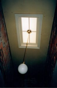 Terrace hall skylight / pendant light