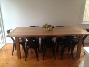 Another table - Messmate with butterboard ends